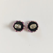 Load image into Gallery viewer, butterfly back of the round earring