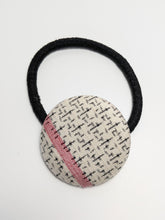 Load image into Gallery viewer, round gray hair tie