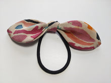 Load image into Gallery viewer, patterned bow hair tie