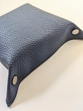 Load image into Gallery viewer, flipped navy valet tray