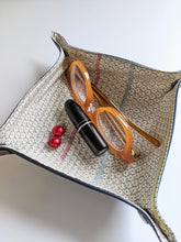Load image into Gallery viewer, valet tray with glasses, lipstick and earring