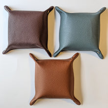 Load image into Gallery viewer, 3 leather valet trays