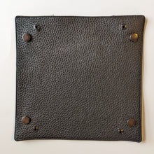 Load image into Gallery viewer, Fabric Valet Tray (black, pink and red stripes)