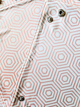 Load image into Gallery viewer, Fabric Valet Tray (orange hexagon)