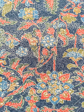 Load image into Gallery viewer, Cufflinks and Pocket Square - Navy floral