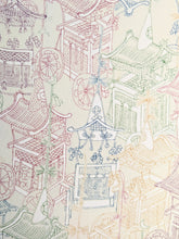 Load image into Gallery viewer, Cufflinks and Pocket Square - Creamy White with Colourful Sansha