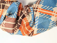 Load image into Gallery viewer, Plaid Silk Scrunchie