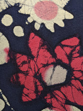 Load image into Gallery viewer, Navy floral wall art