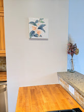 Load image into Gallery viewer, Peachy flower obi wall art