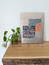 Load image into Gallery viewer, Windows to Japanese landscape obi wall art