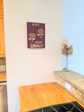 Load image into Gallery viewer, Dancing peacock obi wall art