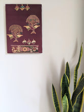 Load image into Gallery viewer, Dancing peacock obi wall art