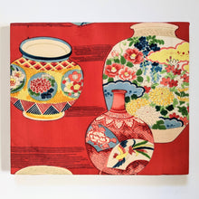 Load image into Gallery viewer, Red floral vases wall art