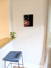 Load image into Gallery viewer, Multicolour geometric black obi  wall art