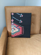 Load image into Gallery viewer, Multicolour geometric black obi  wall art