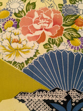 Load image into Gallery viewer, Colourful Japanese fans wall art