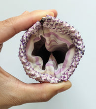 Load image into Gallery viewer, Navy woven floral glasses case