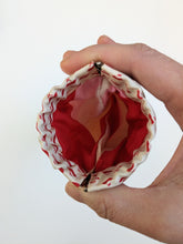 Load image into Gallery viewer, Red Japanese fans glasses case