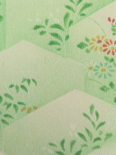 Load image into Gallery viewer, Green floral glasses case