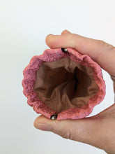 Load image into Gallery viewer, Green and pink flowers glasses case