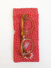 Load image into Gallery viewer, Red glasses case