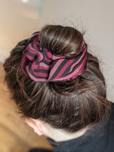 Load image into Gallery viewer, scrunchie on hair bun
