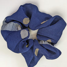 Load image into Gallery viewer, Blue scrunchie
