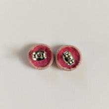 Load image into Gallery viewer, back of the earring stud with butterfly back
