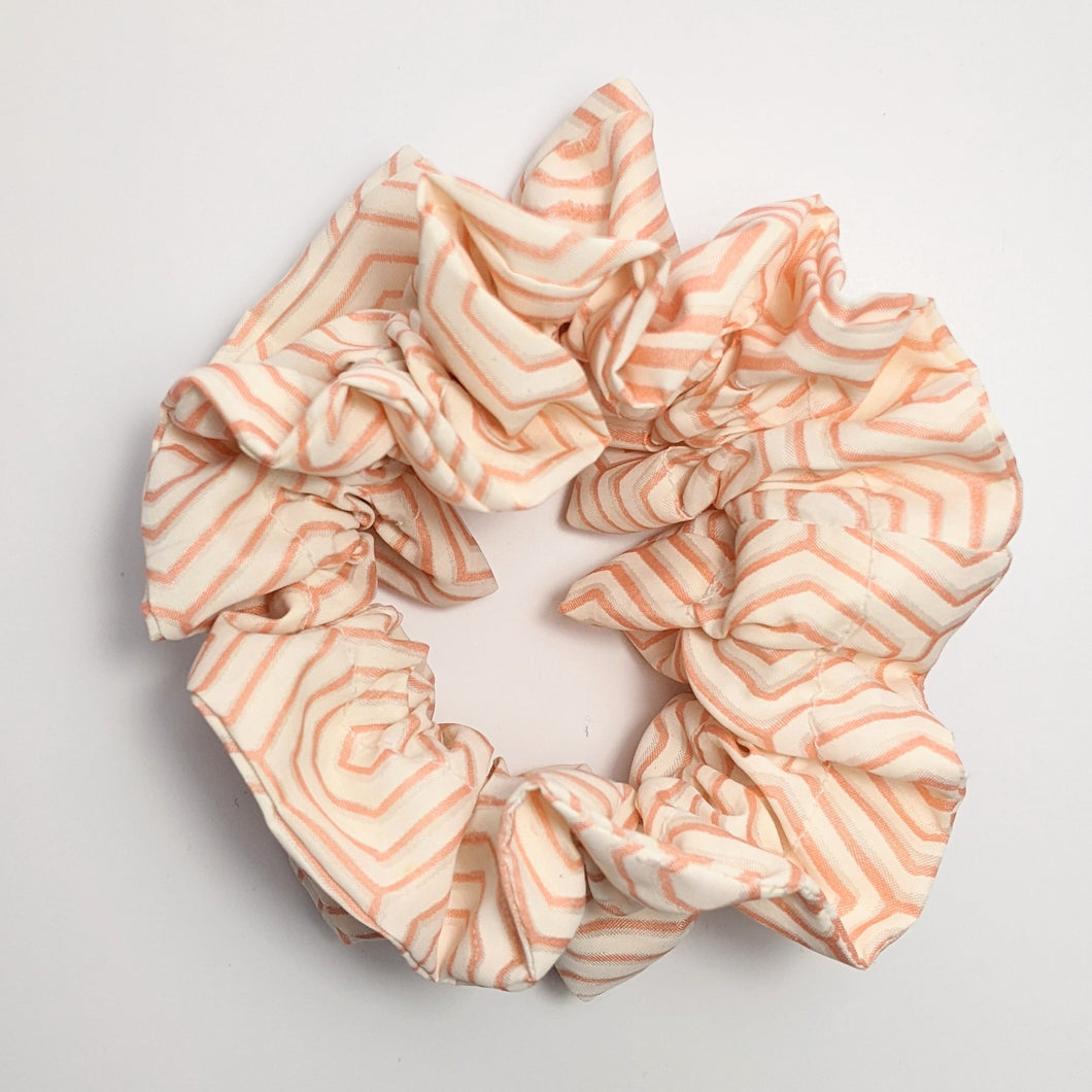 orange line scrunchie