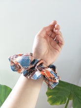 Load image into Gallery viewer, Plaid Silk Scrunchie
