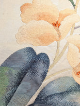 Load image into Gallery viewer, Peachy flower obi wall art
