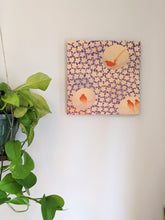 Load image into Gallery viewer, Sakura with orange birds wall art
