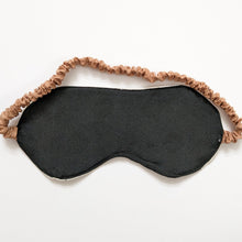 Load image into Gallery viewer, Silk Kimono Sleep Eye Mask - Plum blossoms
